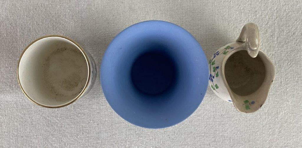 Ceramic Vessels with Wedgwood Vase - 2