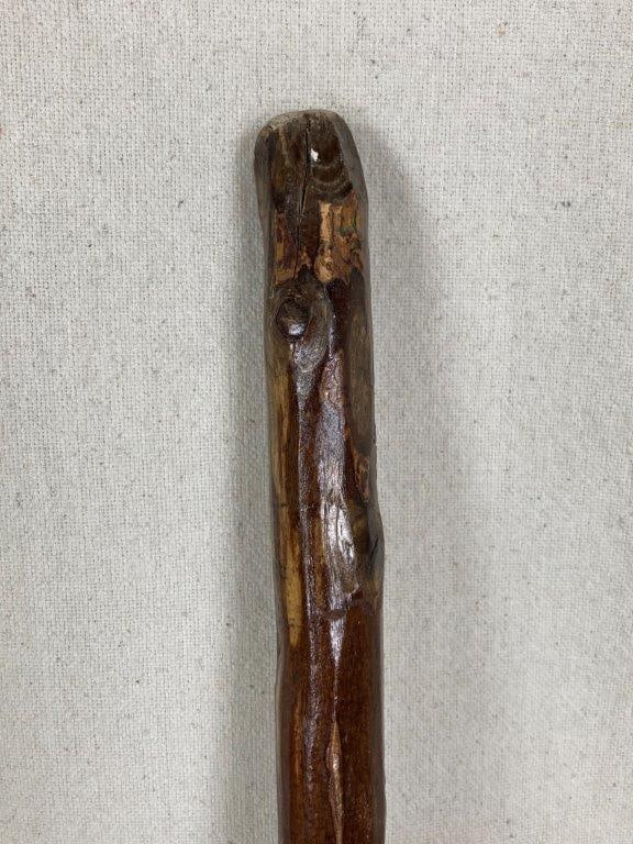 Spiral Carved Wood Walking Stick - 2