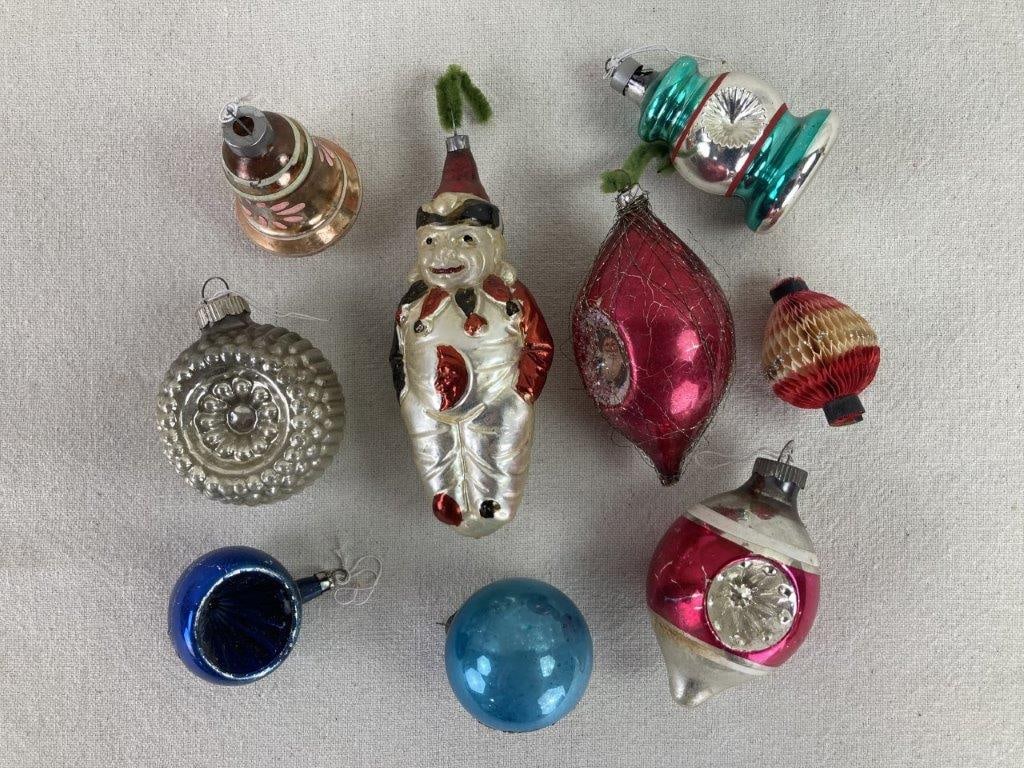 20th Century Christmas Ornament Lot - 2