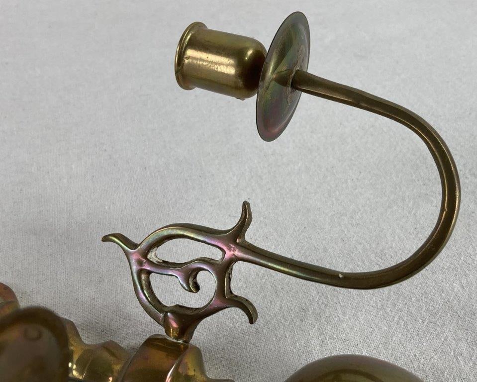 Brass Wall Sconces - 3