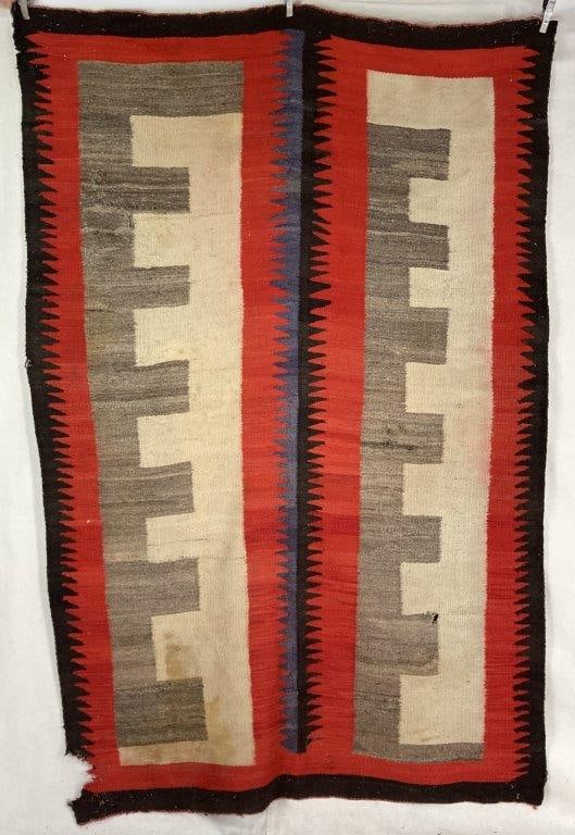 Early 20th Century Navajo Eye Dazzler Rug - 6