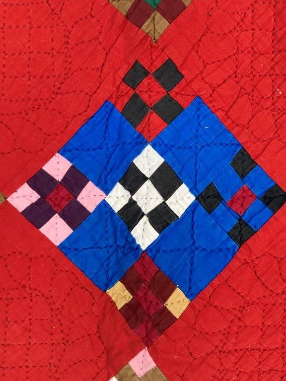 Double Nine Patch Quilt - 2