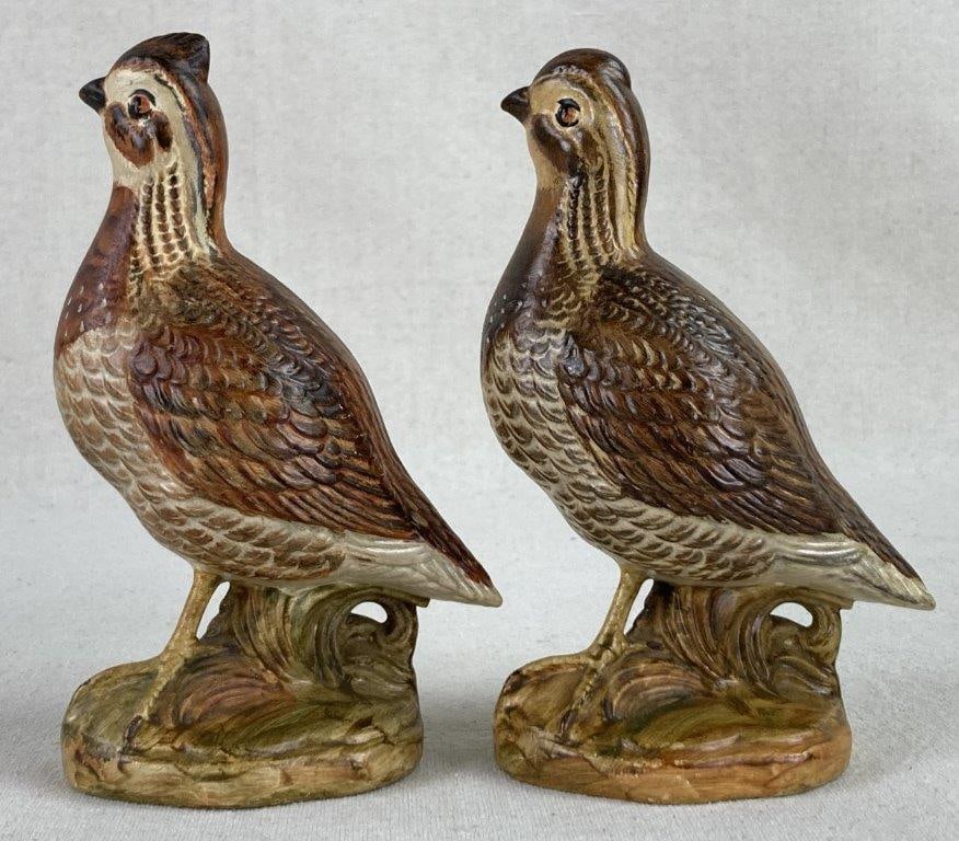 Georgia Pottery Quail Figures - 3