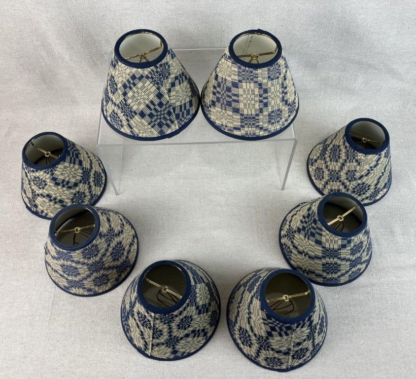 Set of Needlepoint Design Lampshades - 3