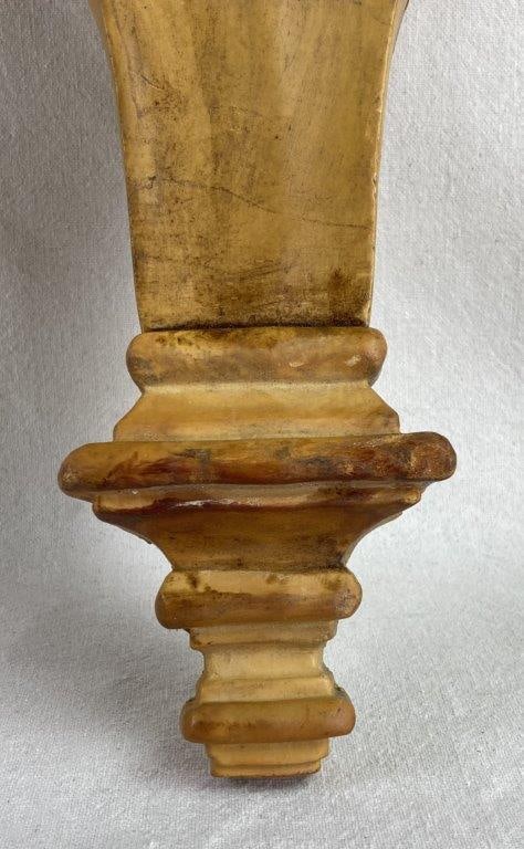 Hollywood Regency Wall Sconce Shelf - 3