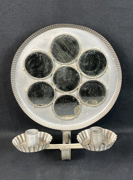 Tin Mirrored Sconce (1 of 3)
