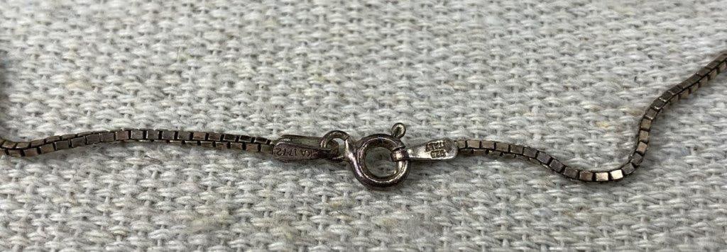Calvin Begay Navajo Inlaid Hummingbird Necklace - 4