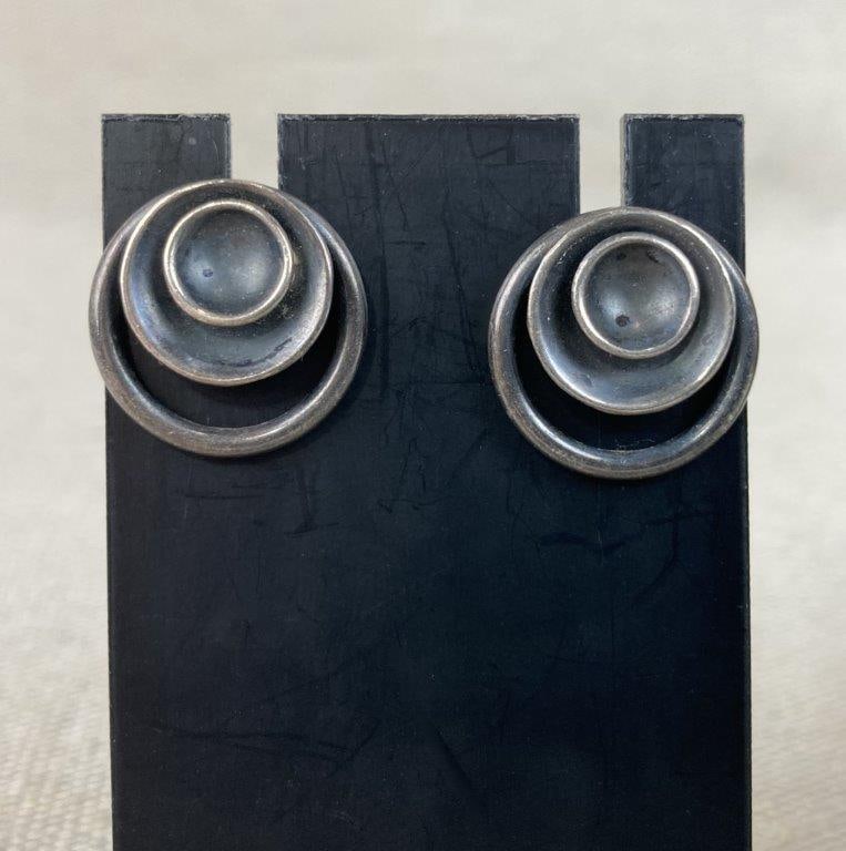 Sterling Silver Earrings Including Danecraft and Coro - 2