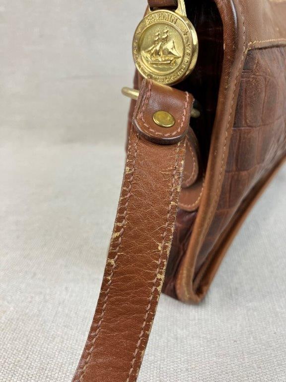 Brahmin Crossbody Alligator Leather Bag - 10