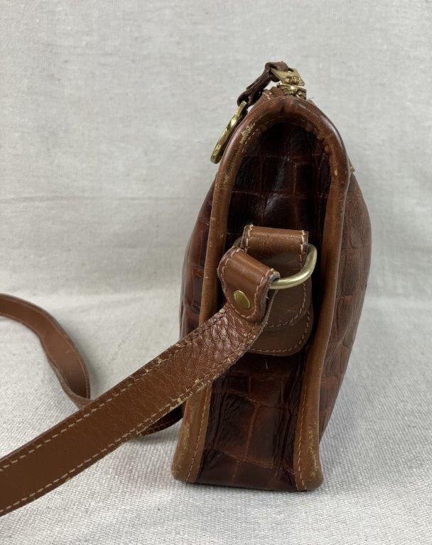 Brahmin Crossbody Alligator Leather Bag - 5