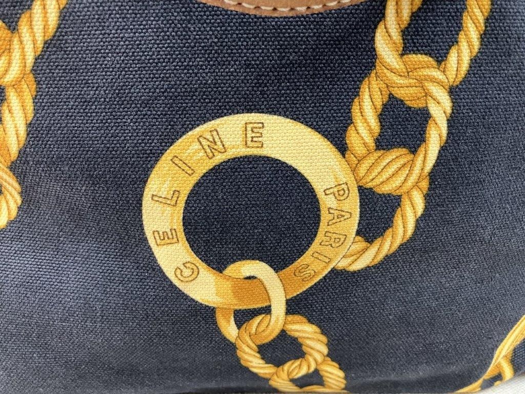Celine Blason Chain Tote Bag - 7