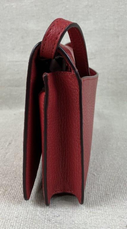 Coach Red Leather Crossbody Bag - 3