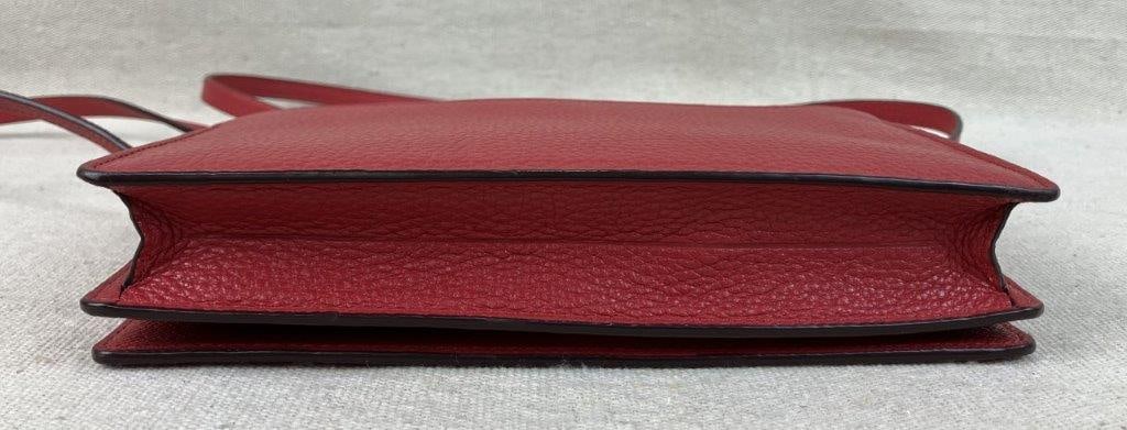 Coach Red Leather Crossbody Bag - 7