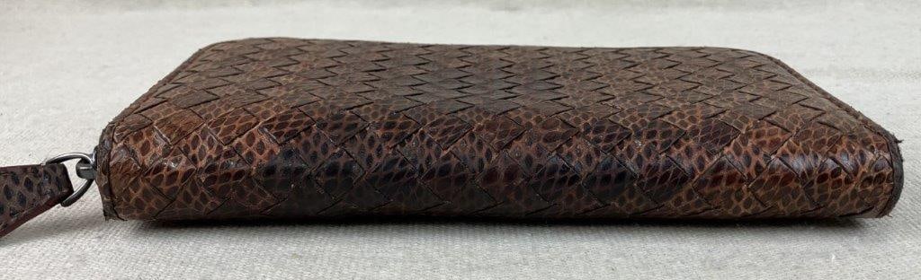 Bottega Veneta Python Leather Wallet - 6