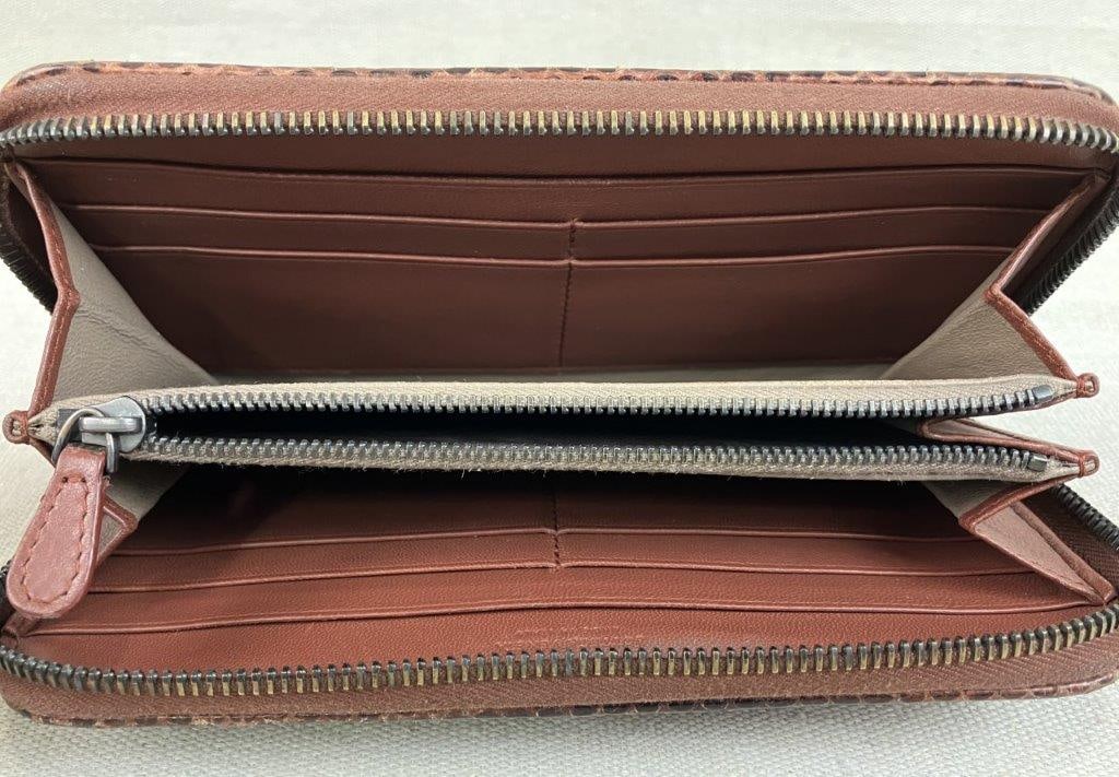 Bottega Veneta Python Leather Wallet - 7