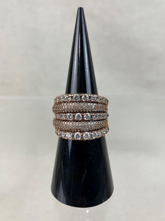 Sterling Silver Vermeil Ring - 2