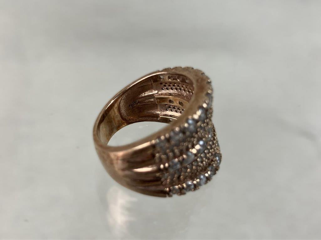 Sterling Silver Vermeil Ring - 4