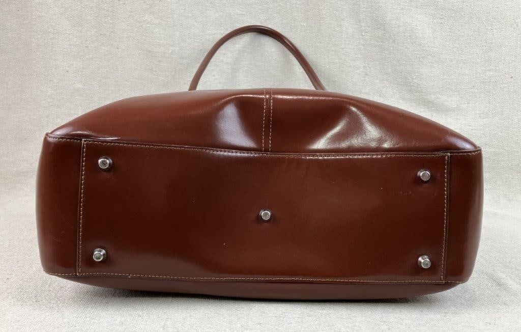 Cristian Leather Briefcase Tote Bag - 10
