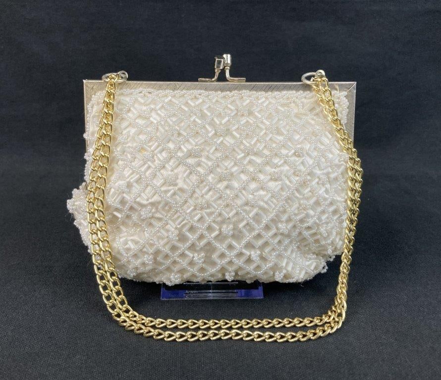 Vintage Walborg Beaded Evening Bag - 4