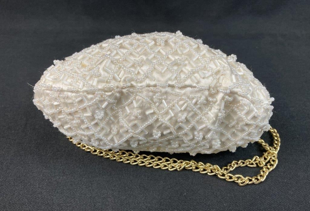 Vintage Walborg Beaded Evening Bag - 6