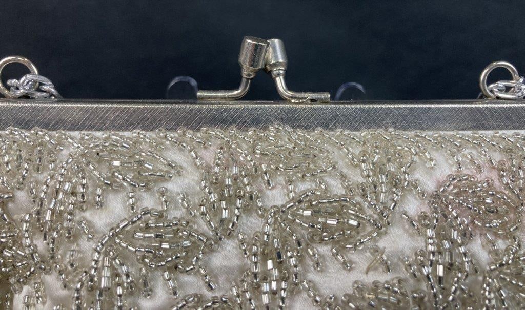 Vintage Beaded Evening Bag - 2