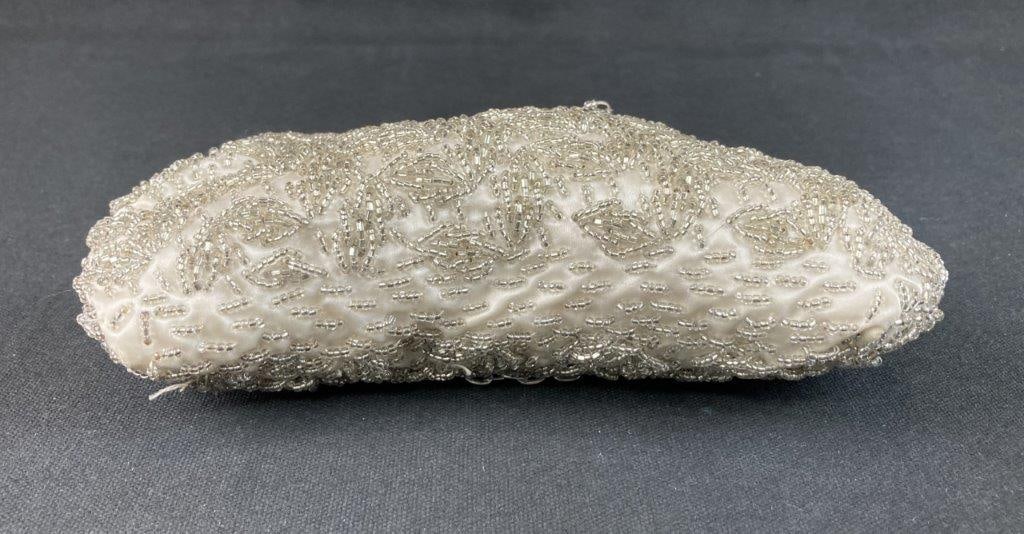 Vintage Beaded Evening Bag - 8