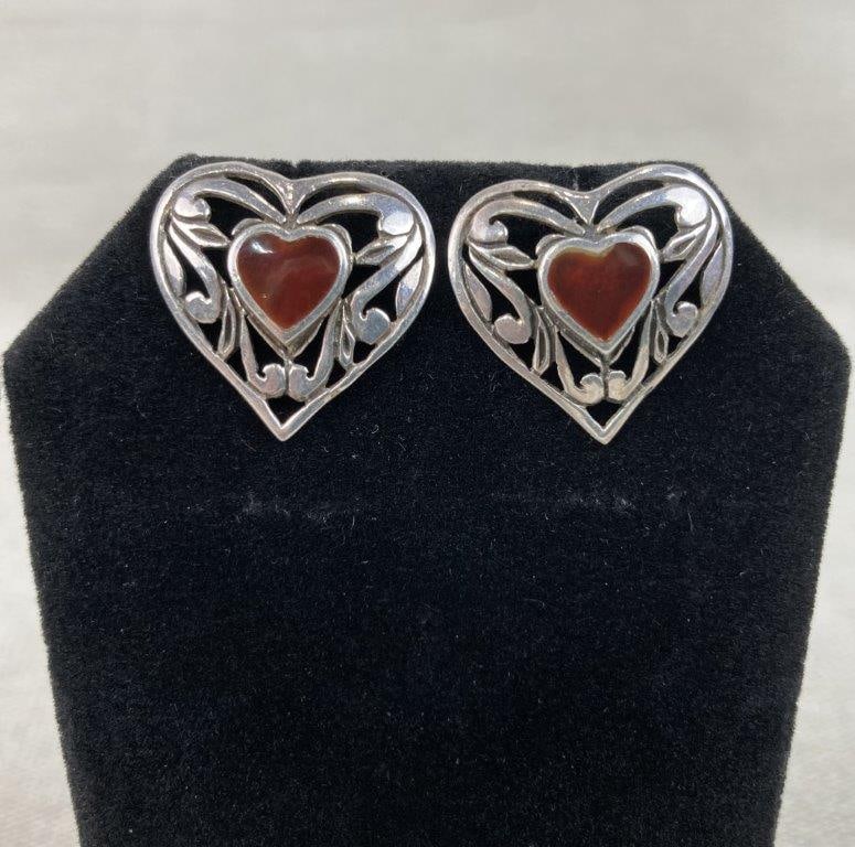 Two Pairs of Sterling Silver Earrings - 3