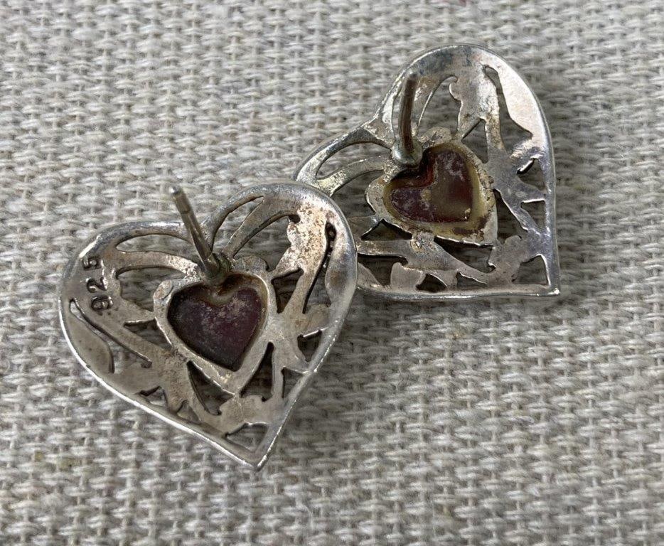 Two Pairs of Sterling Silver Earrings - 4