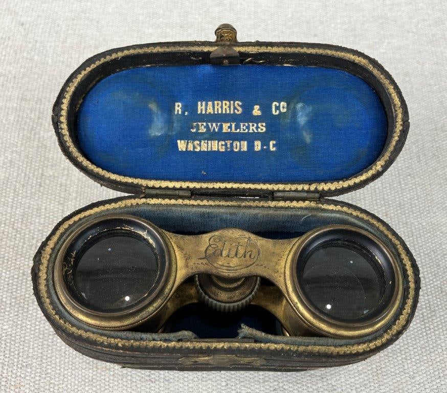 19th Century Mother-of-Pearl Inlay Opera Glasses - 13