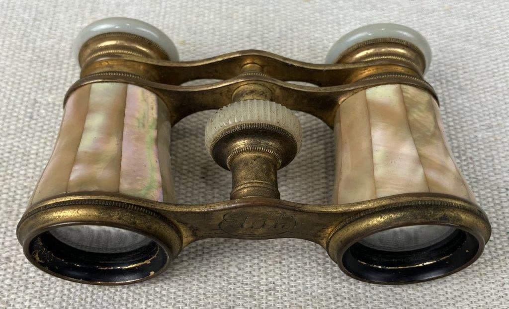 19th Century Mother-of-Pearl Inlay Opera Glasses - 3