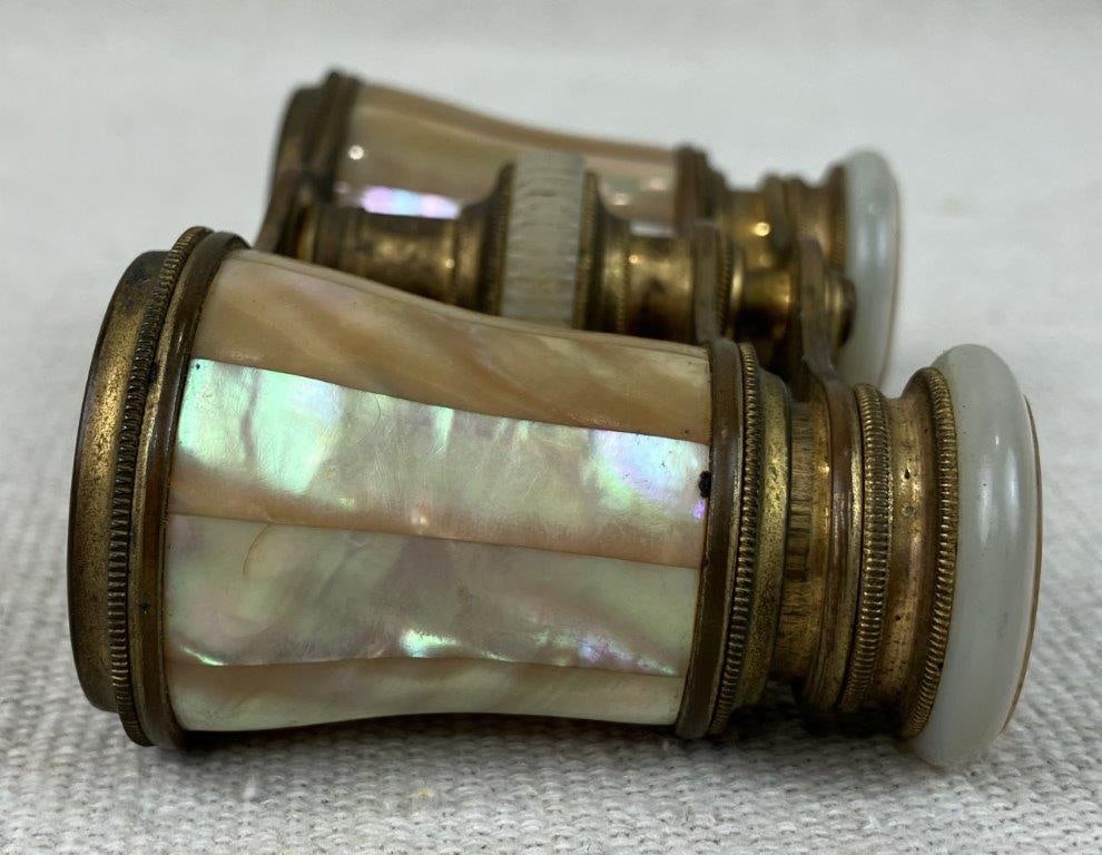 19th Century Mother-of-Pearl Inlay Opera Glasses - 4