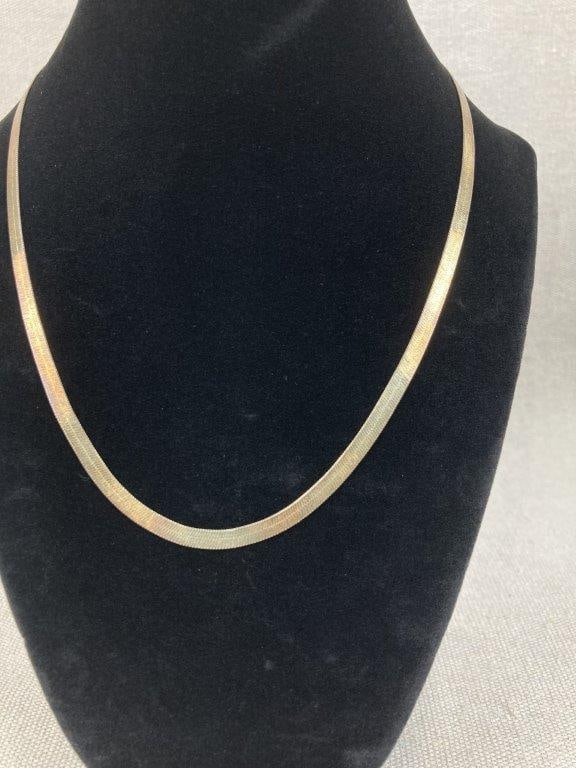 Sterling Silver Snake Chain - 2