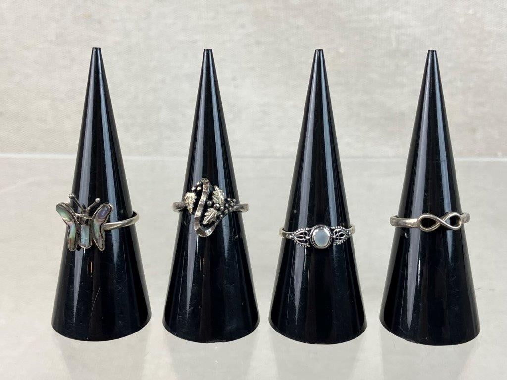 Sterling Silver Rings - 2