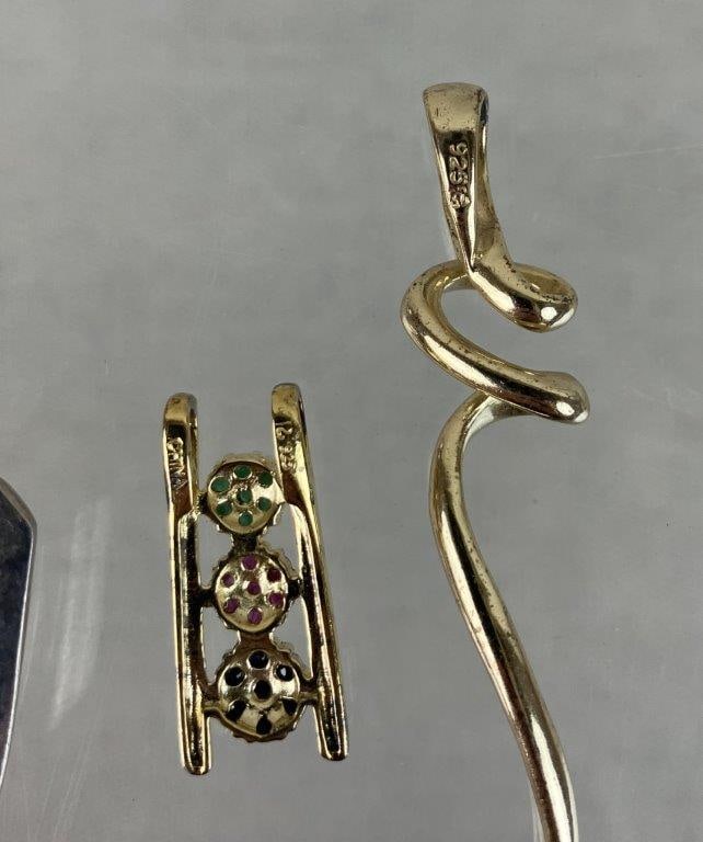 Sterling Silver Pendants - 3