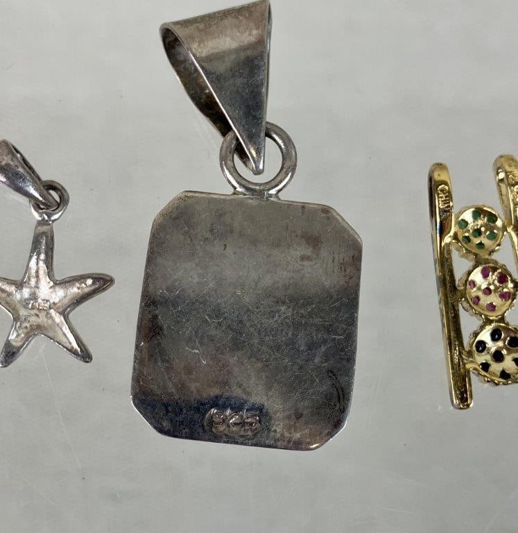 Sterling Silver Pendants - 5