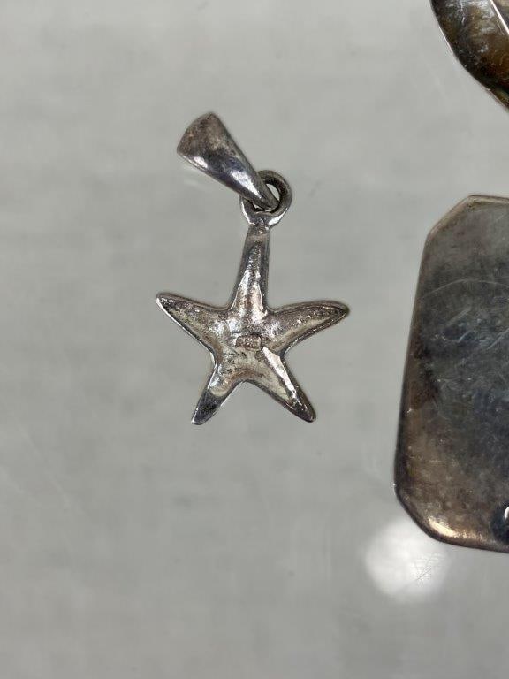 Sterling Silver Pendants - 6