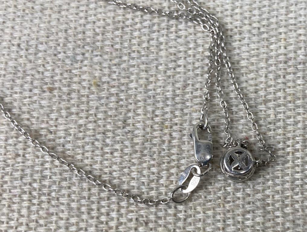Two Sterling Silver Necklaces - 4