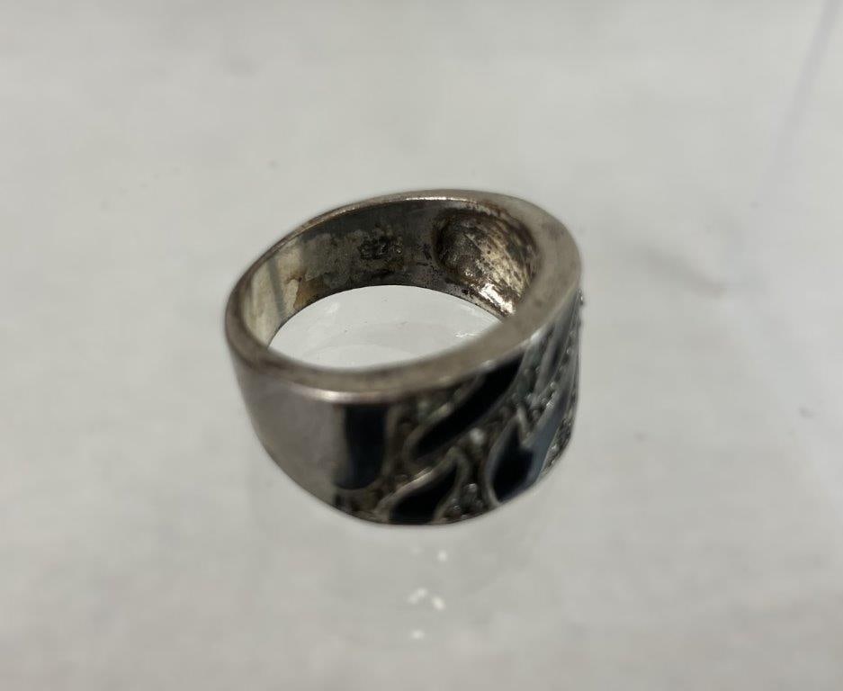 Sterling Silver Fashion Rings - 4