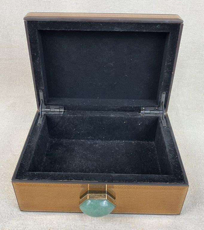Vintage Jewelry Assortment with Mirrored Faux Turquoise Box - 14