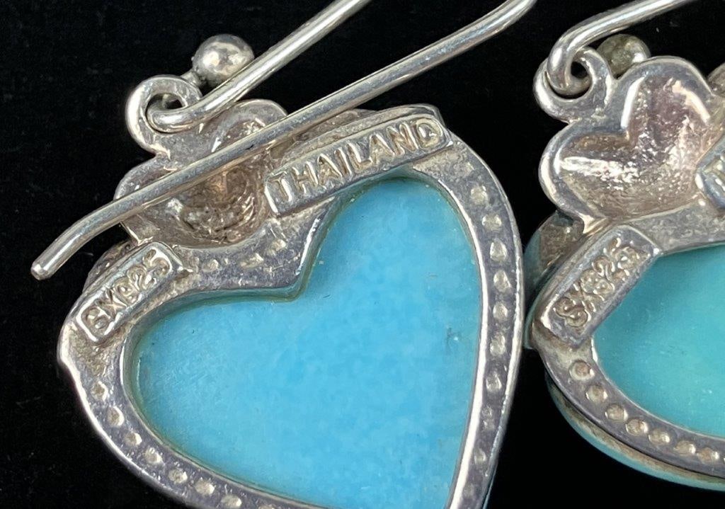 Joseph Esposito Sterling Silver Necklace and Earrings - 8