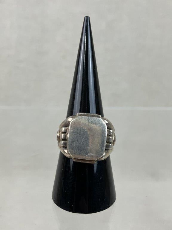 Sterling Silver Signet Ring - 2