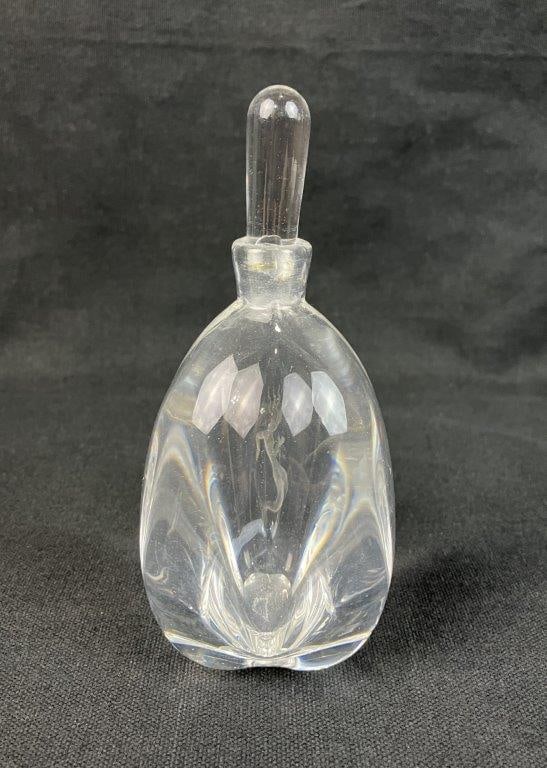Orrefors Mermaid Art Glass Perfume Bottle - 4