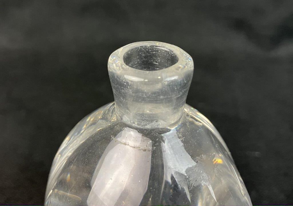 Orrefors Mermaid Art Glass Perfume Bottle - 7
