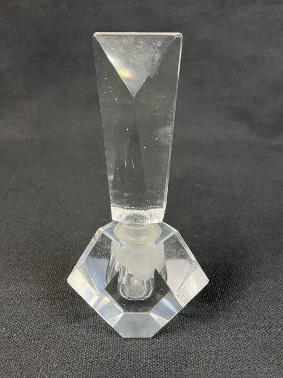 Art Deco Art Glass Perfume Bottle (1 of 7)