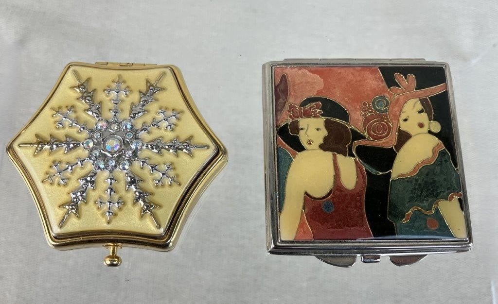 Four Vintage Compacts - 8
