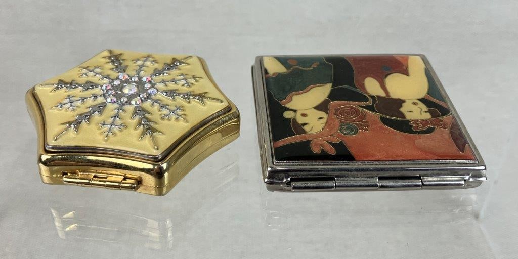 Four Vintage Compacts - 9
