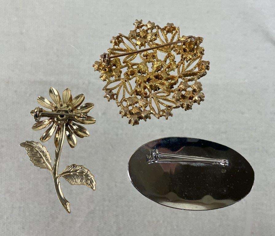 Gold Tone Costume Jewelry Assortment - 11