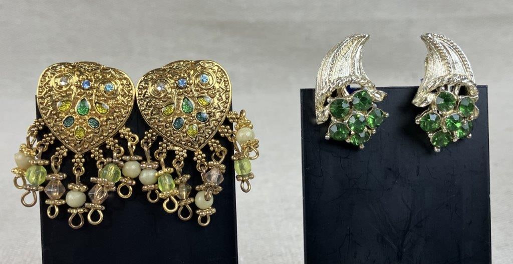 Gold Tone Costume Jewelry Assortment - 7