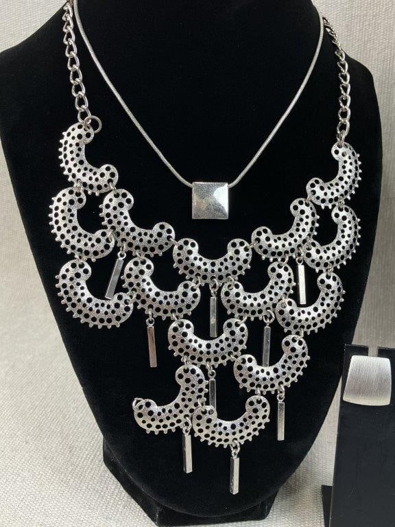 Assortment of Silver-tone Jewelry - 4