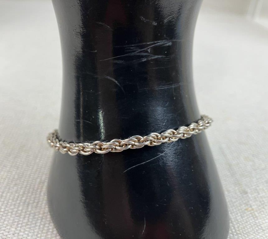 Assortment of Silver-tone Necklaces and Bracelet - 3